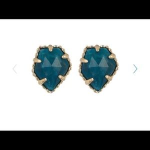Kendra Scott Tessa Earrings in Aqua Apatite